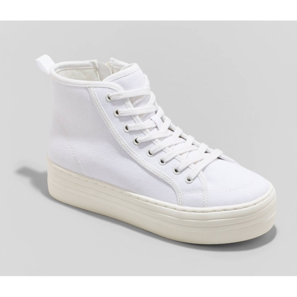 Universal Thread White High-Top Sneakers NWT